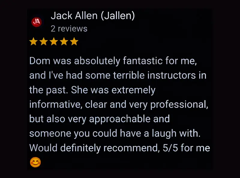 Reviews for in2Auto Driving School