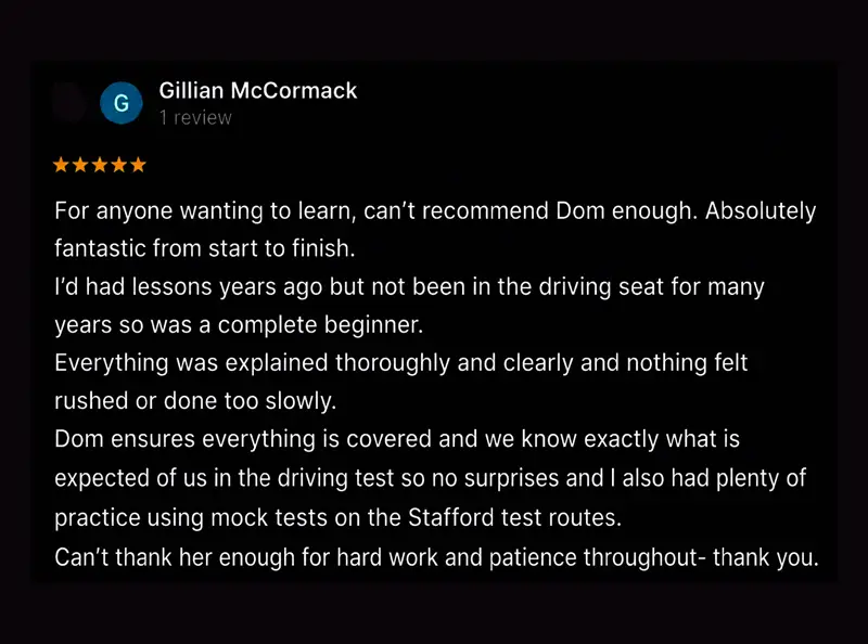 Reviews for in2Auto Driving School